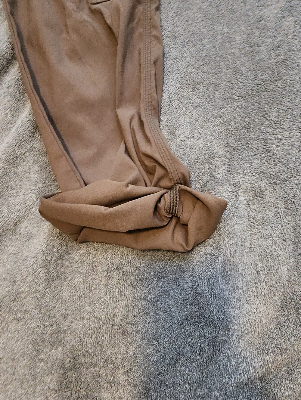 Prana Women’s Khaki Hiking Travel Pants 32x32 Button Up Legs Ventilated Outdoor - Picture 10 of 11